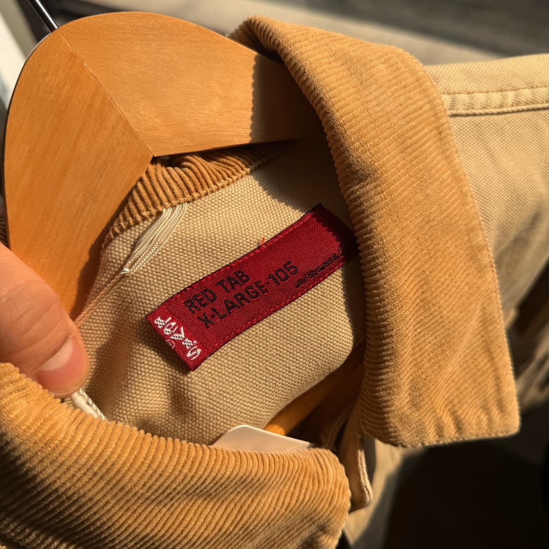 리바이스 레드 탭 코듀로이 카라 초어자켓 상품이미지6