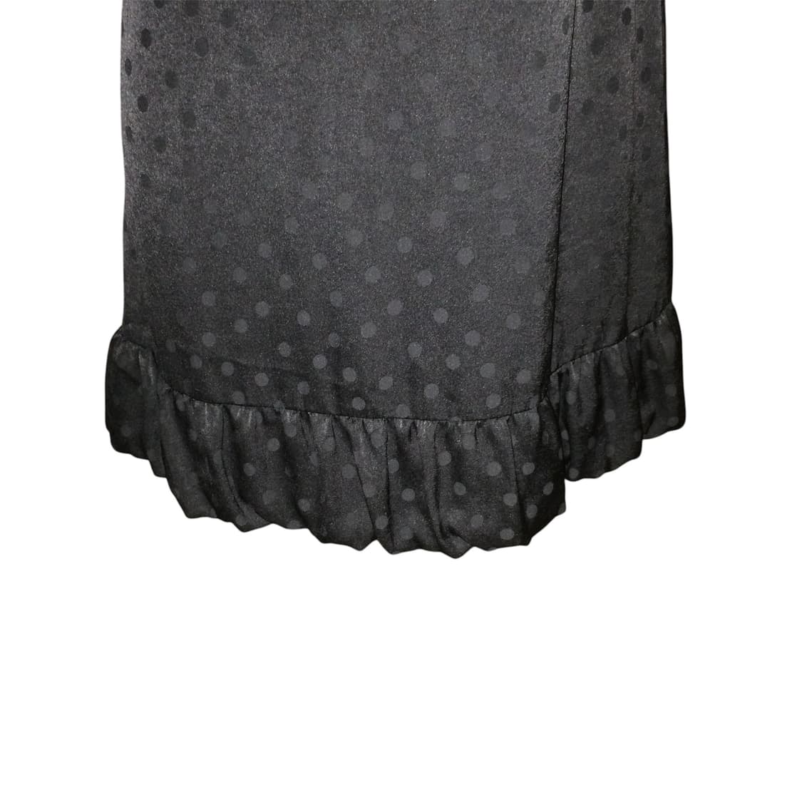 도트 벨벳 리본 벌룬 원피스 갸루 y2k 상품이미지4