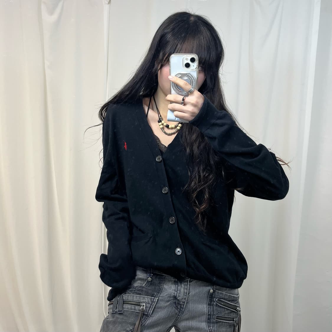 Polo Cardigan 상품이미지1