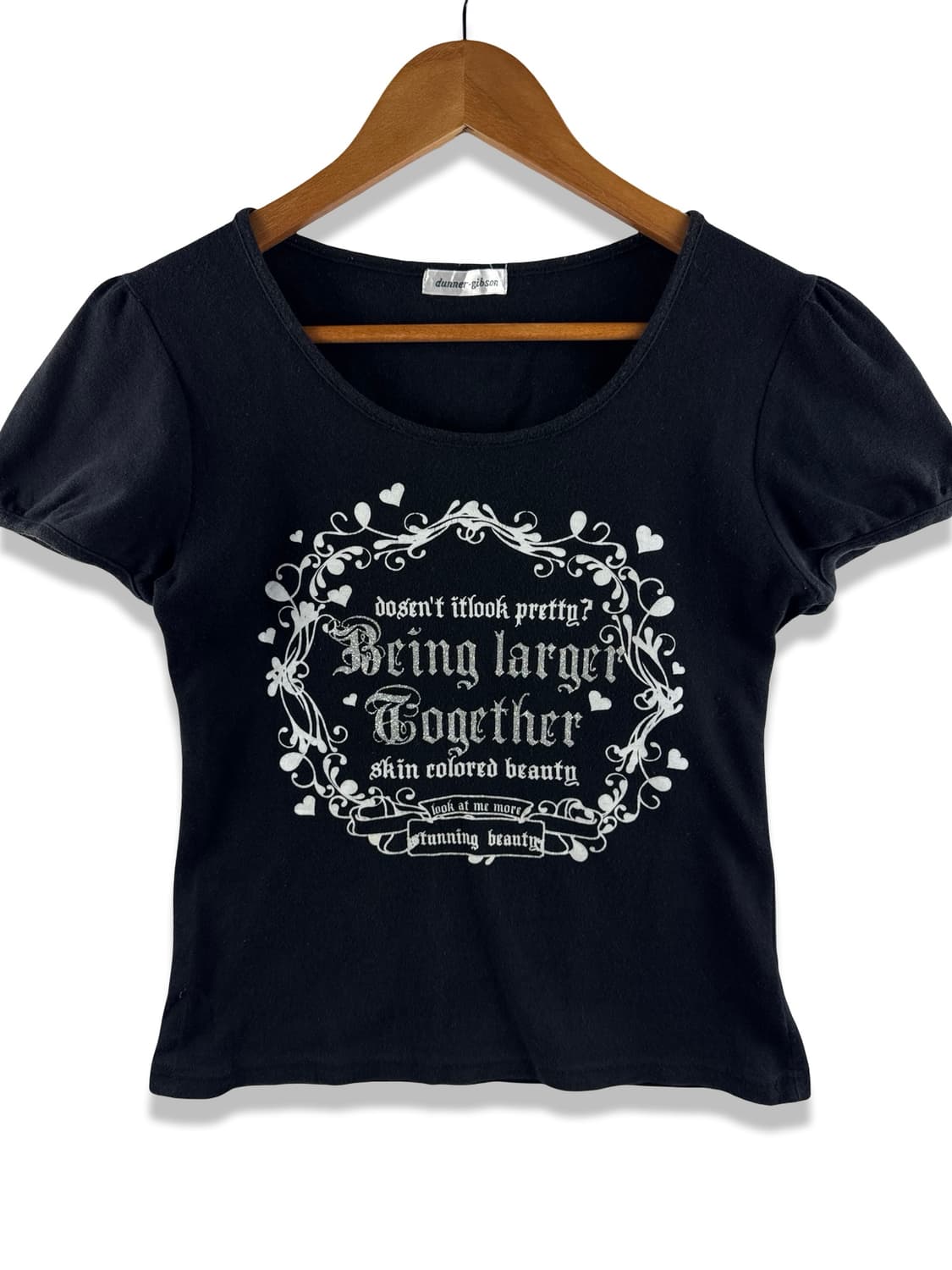 JPN 글리터 레터링 Y2K 반팔티3070 상품이미지1