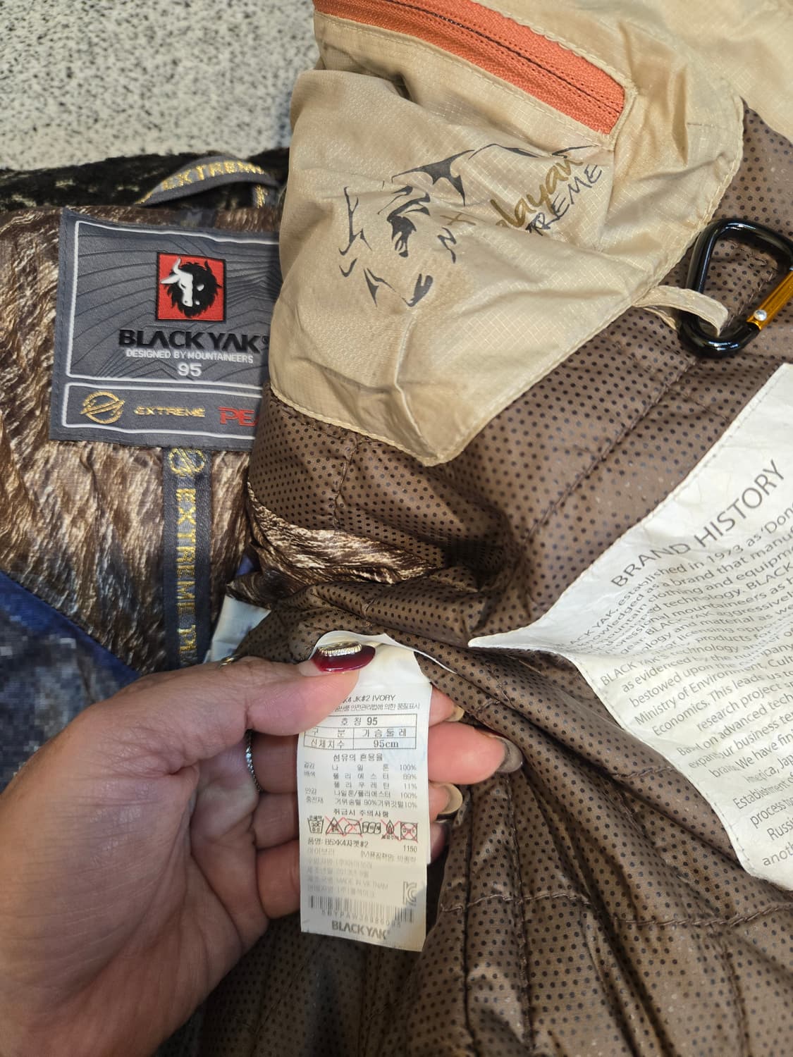 블랙야크 여성 구스패딩 점퍼 새상급 95 상품이미지6