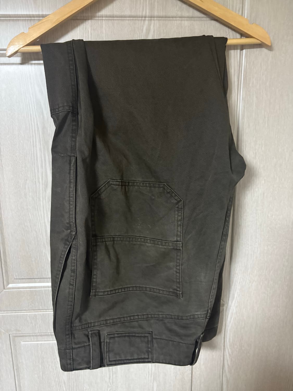 Fabeur 더블니 팬츠 brown L 상품이미지4