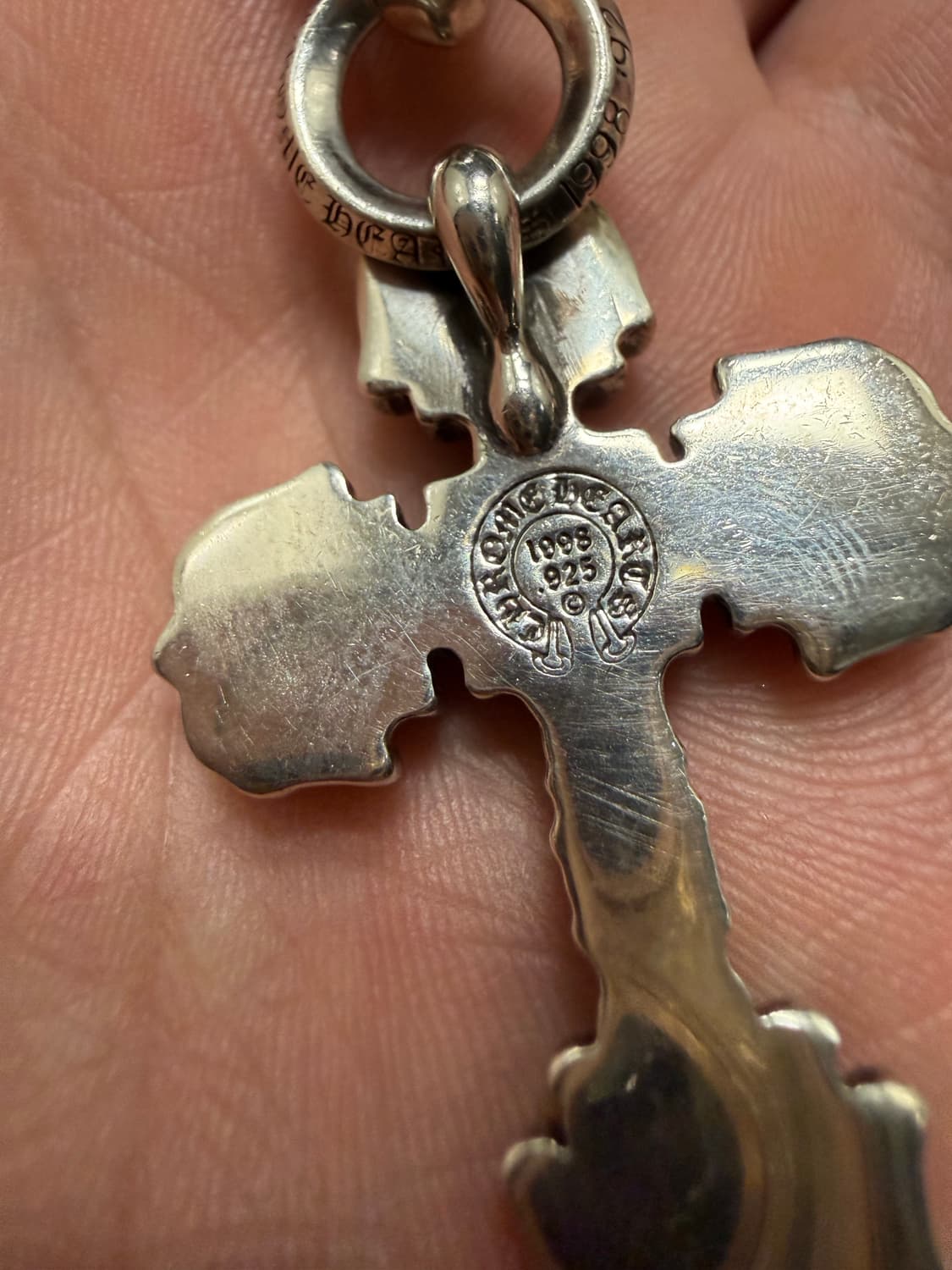 크롬하츠 필리그리 위드 베일 xs + 스몰 페이퍼 체인 24인치 상품이미지3