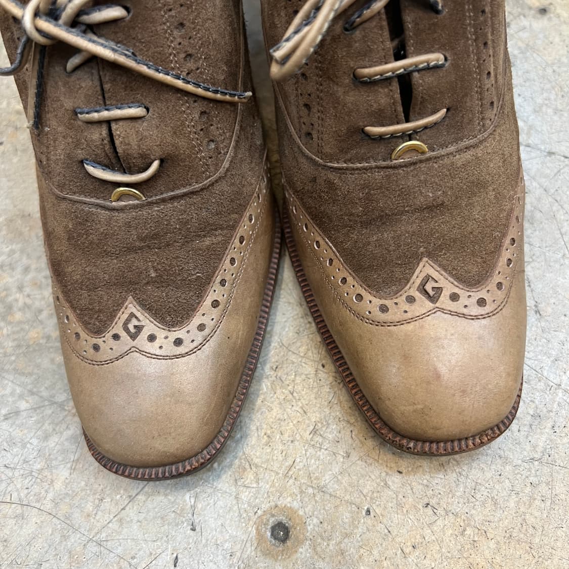 Vintage gucci 부티 슈즈 상품이미지2