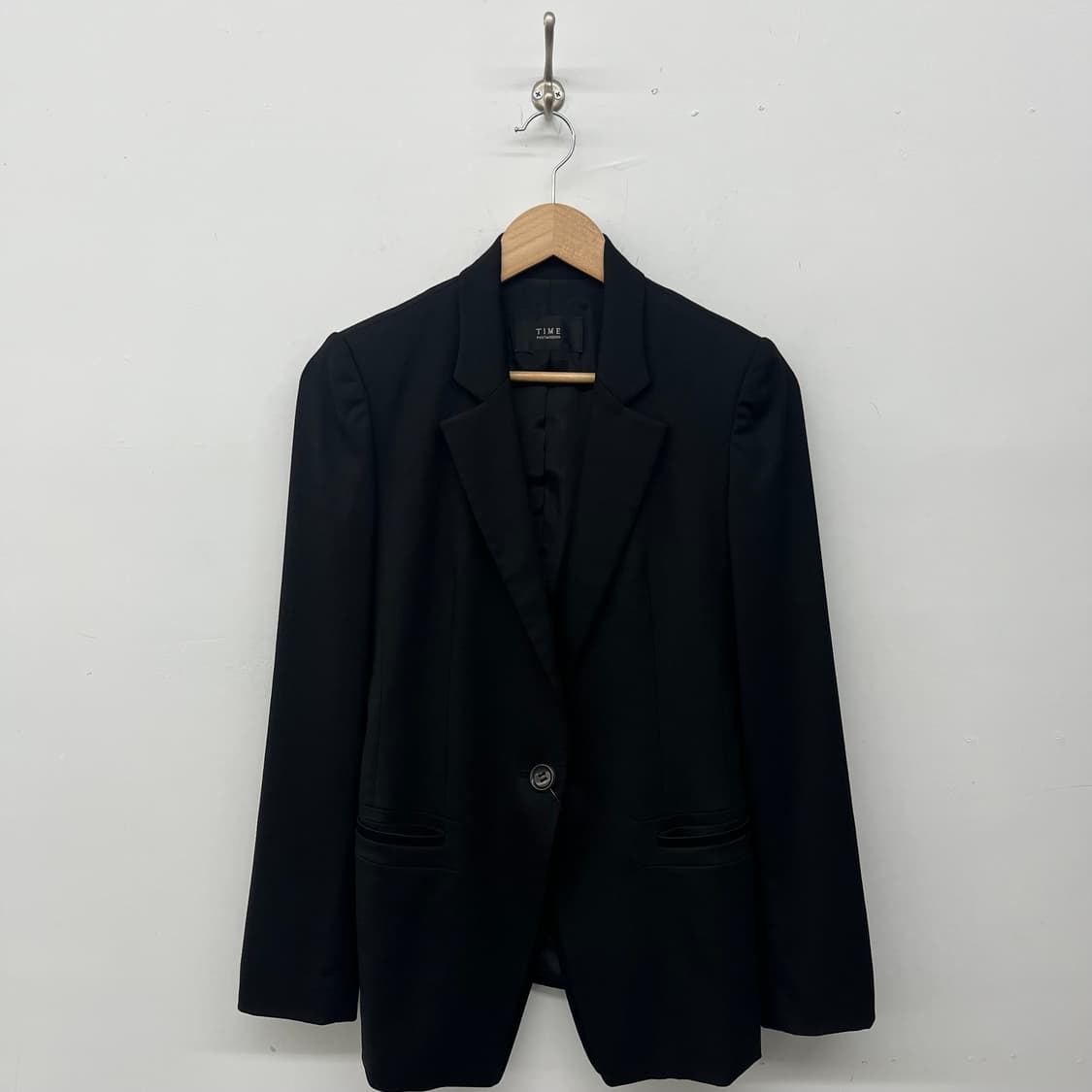 TIME 타임 블랙 여성 자켓 s 상품이미지1