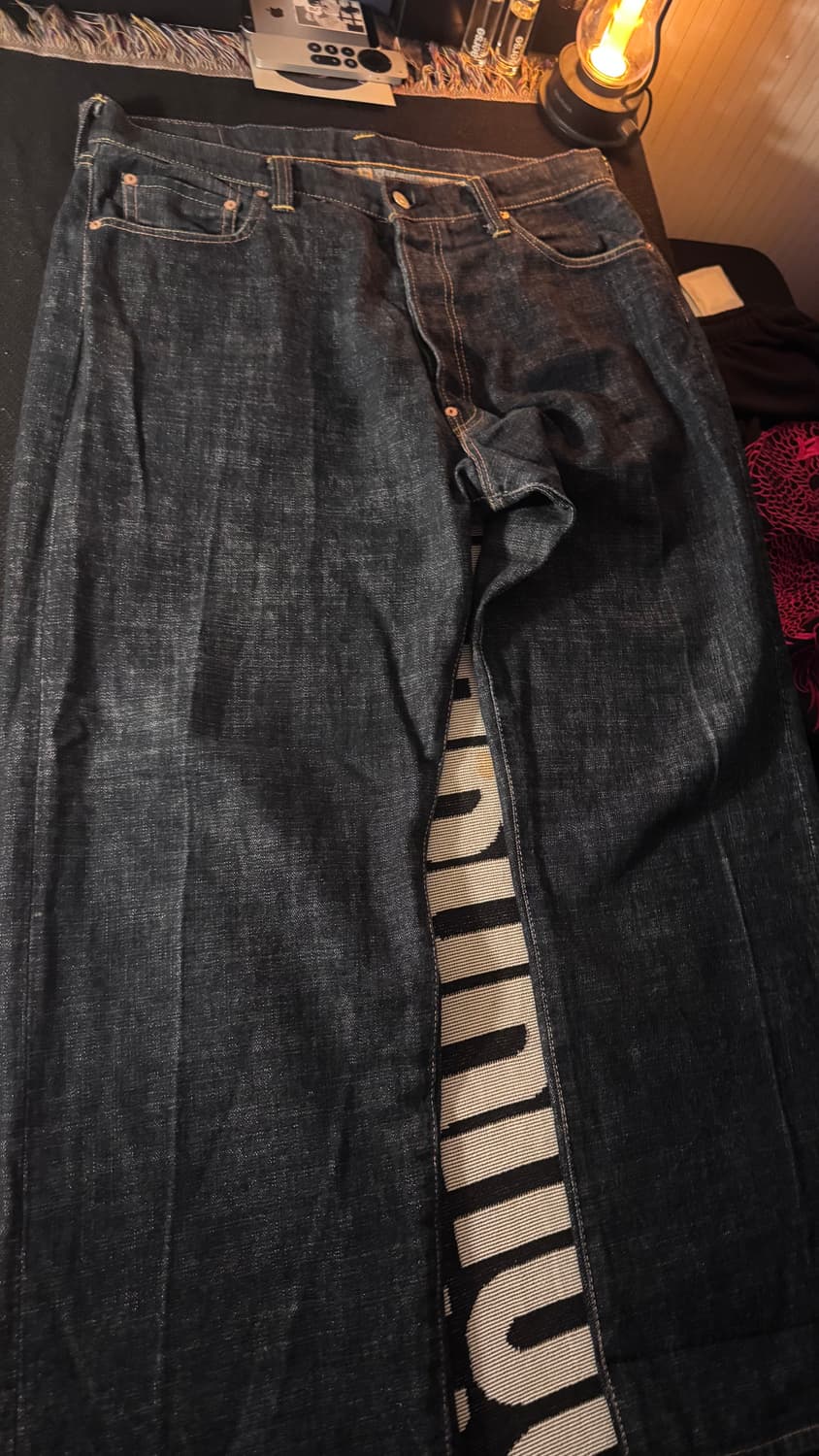 EVISU Martial Spirit Skull Denim Pants 상품이미지2