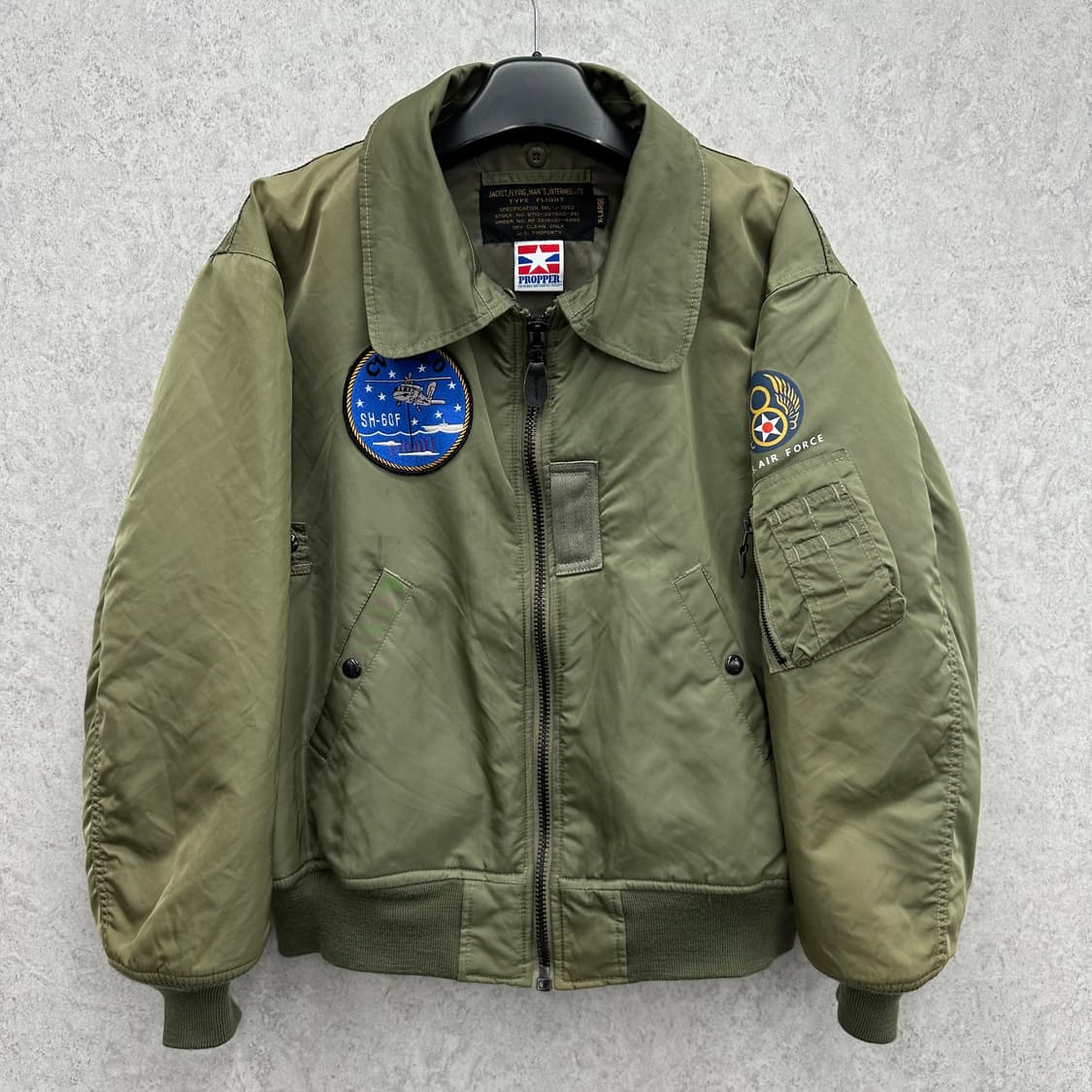 105 PROPPER 재팬 남자 U.S 에어포스 항공점퍼 상품이미지1