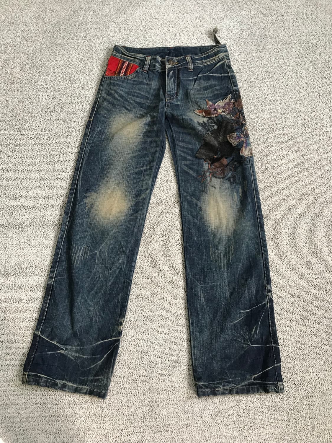 오리엔탈 그런지 데님 팬츠 상품이미지6