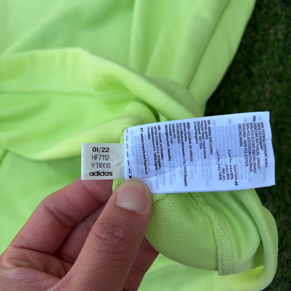 4XL)아디다스 해외판 하프집업 롱슬리브 상품이미지5