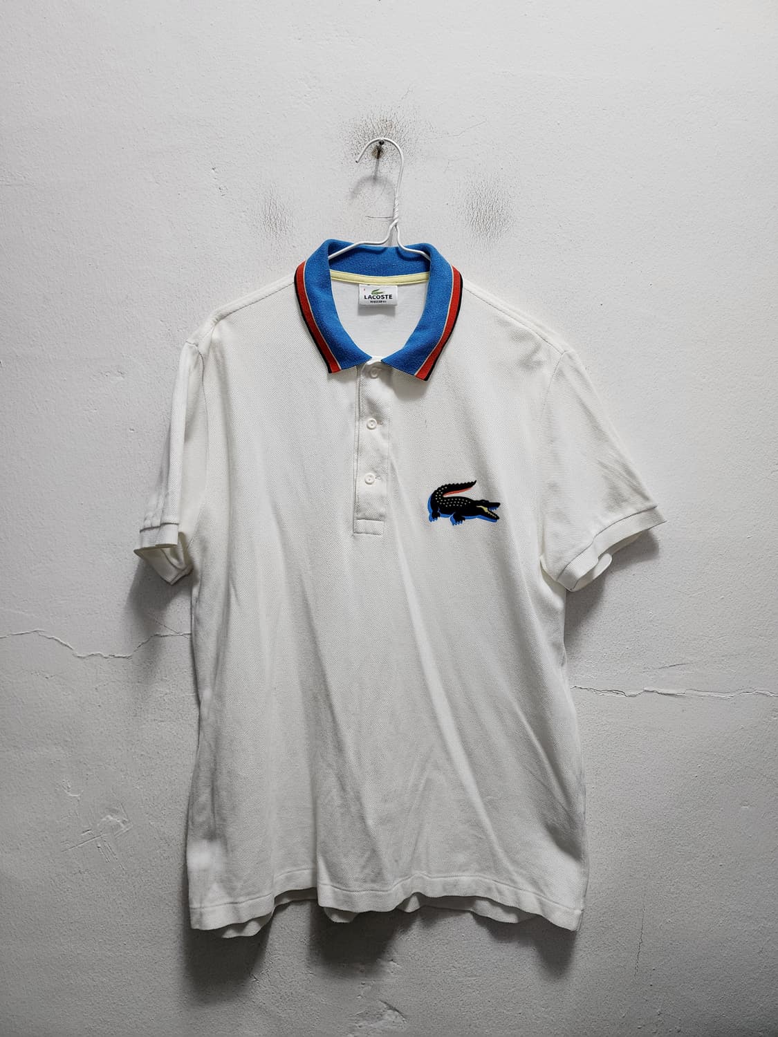 라코스테 화이트 카라티 상품이미지1