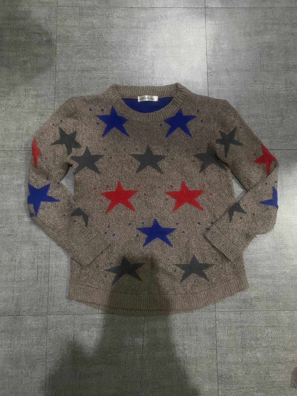 일본빈티지 Elicilenne 핀터깔y2k 락펑크 별스타 니트스웨터 상품이미지1