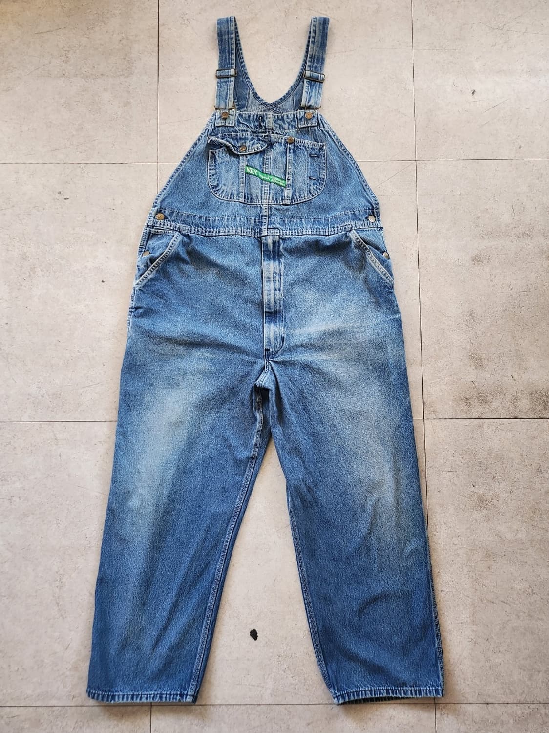 KEY Imperial 데님 오버롤 상품이미지1