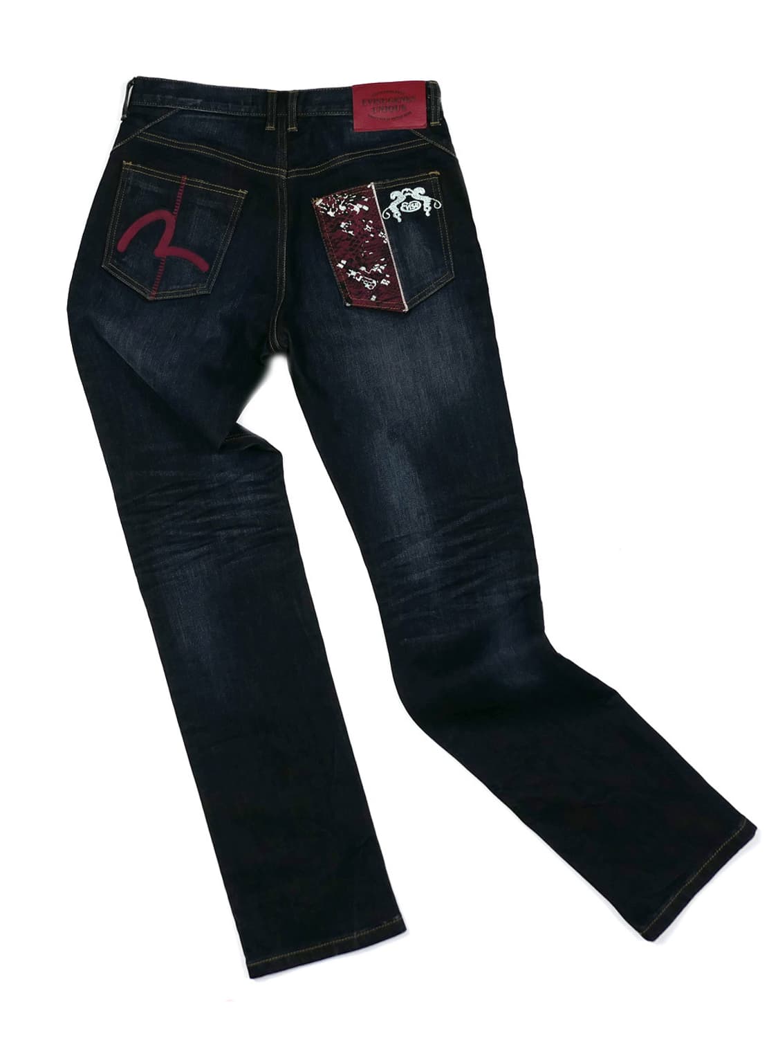 Evisu embroidered straight jeans 상품이미지6