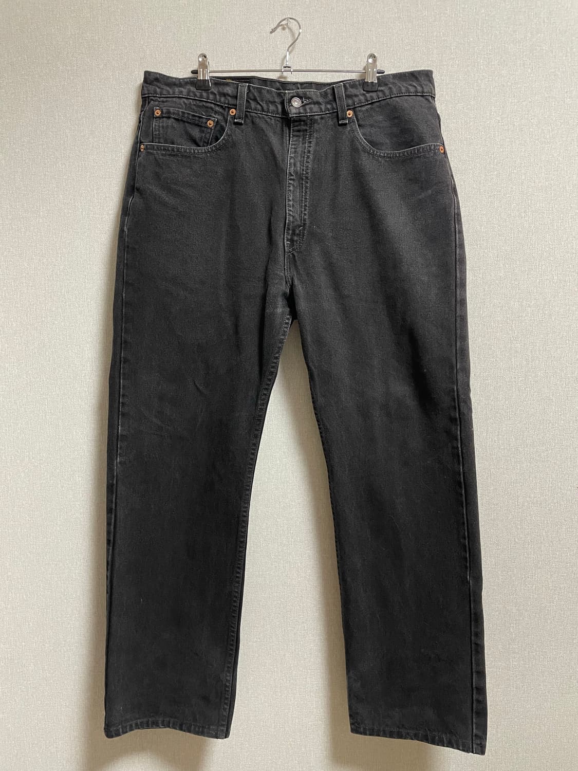 🇺🇸USA 90s 빈티지 리바이스 505 38x30 블랙 상품이미지1