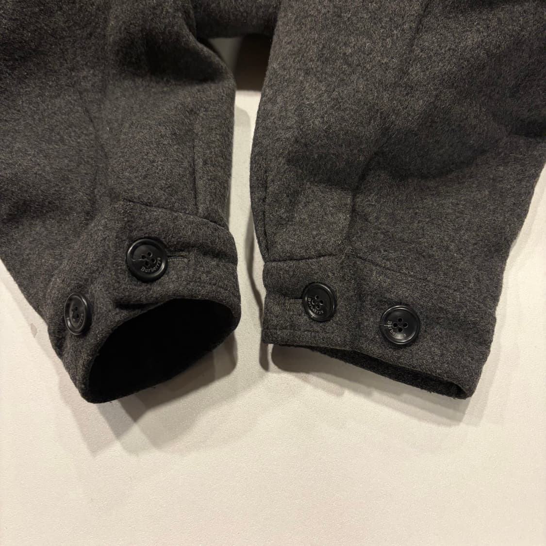 [L] 버버리 그레이 울 집업 블루종 자켓 C830 상품이미지6