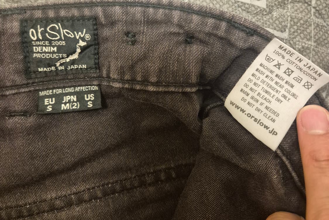 오어슬로우 퍼티그 레귤러/M(2) Orslow 상품이미지3