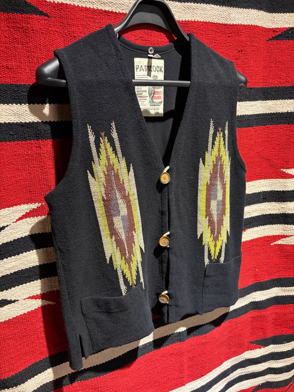 Native american chimayo vest / 치마요 조끼 상품이미지2
