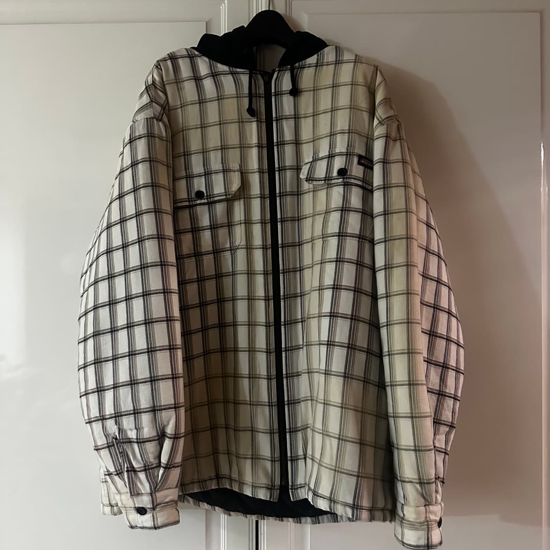 [L]슈프림 디키즈 플레이드 후드 자켓 상품이미지2