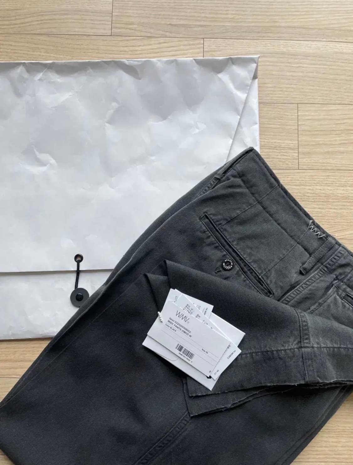 비즈빔 visvim WIDE PANTS DMGD 팔아요. 상품이미지6