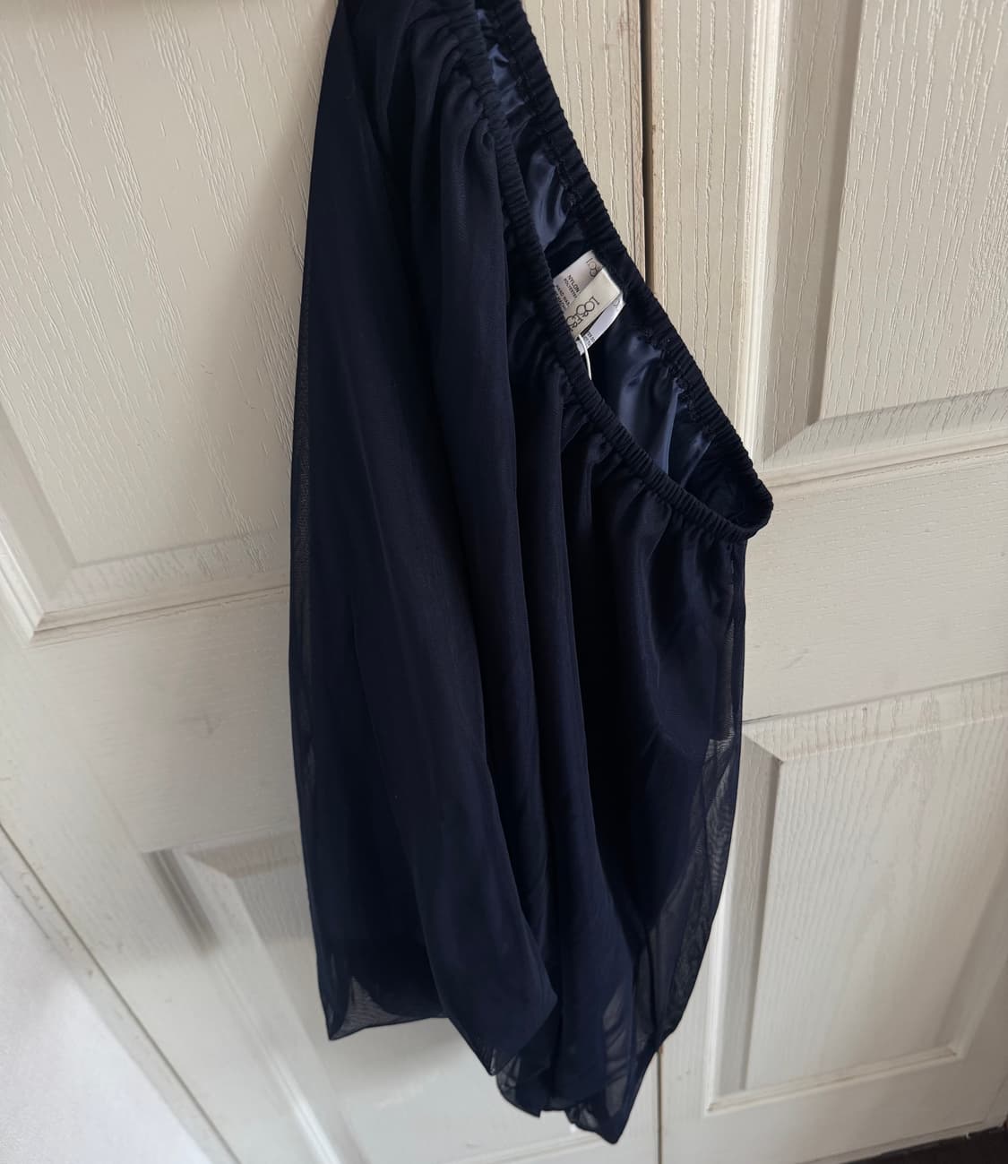 LOSESLEEPOVER Shell Skirt *Navy 상품이미지2