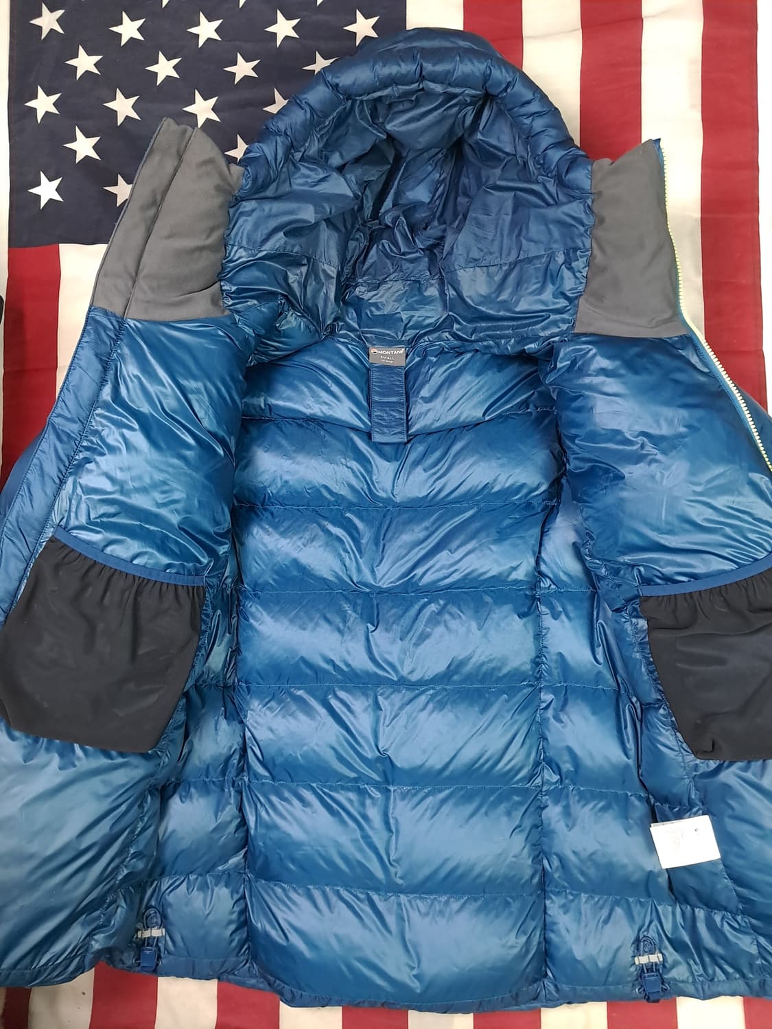 새제품 오리지날 몬테인 알파인 850 구스 다운파카 상품이미지10