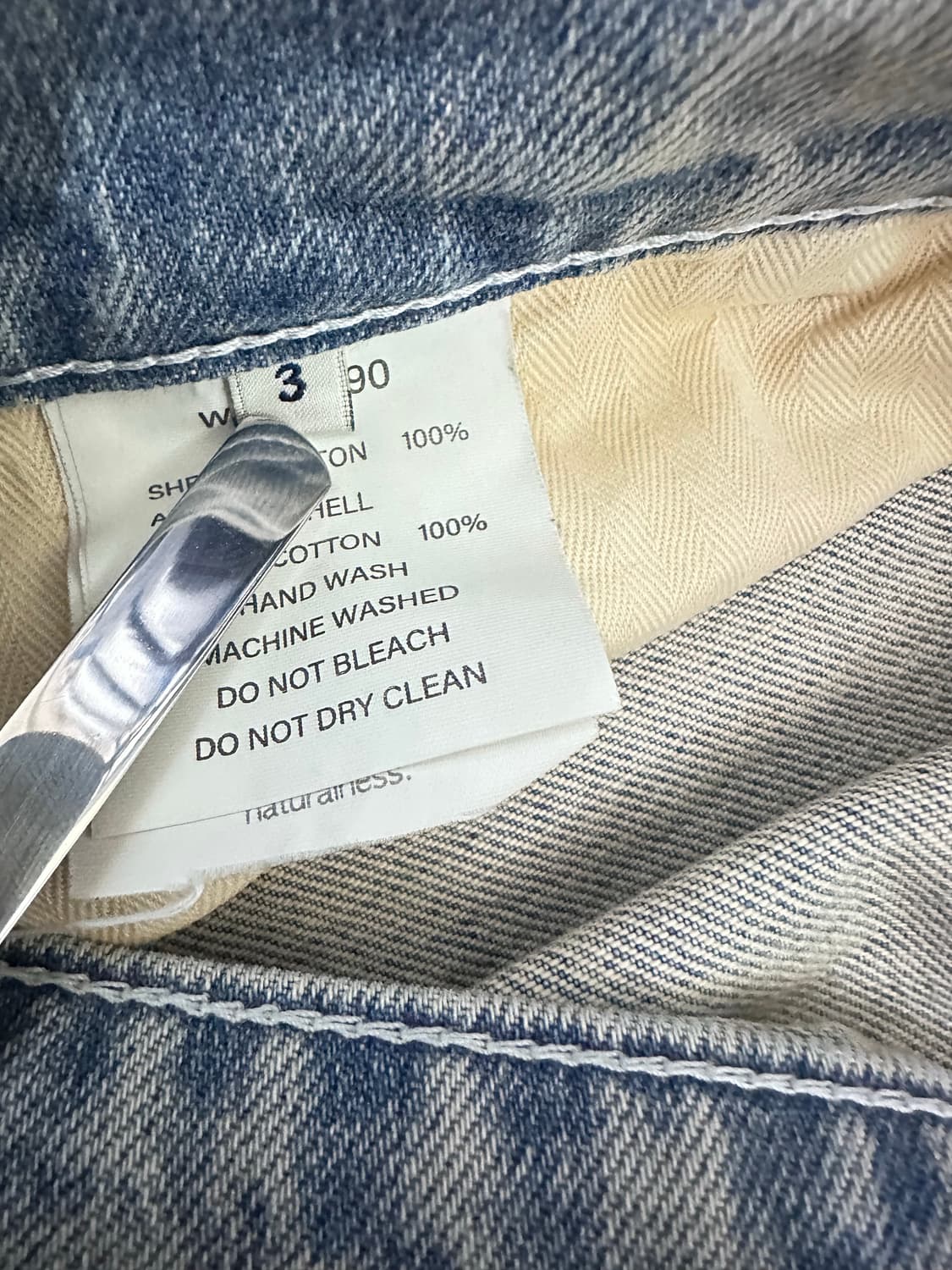 3 뤡코즈 블리치 데님 상품이미지3