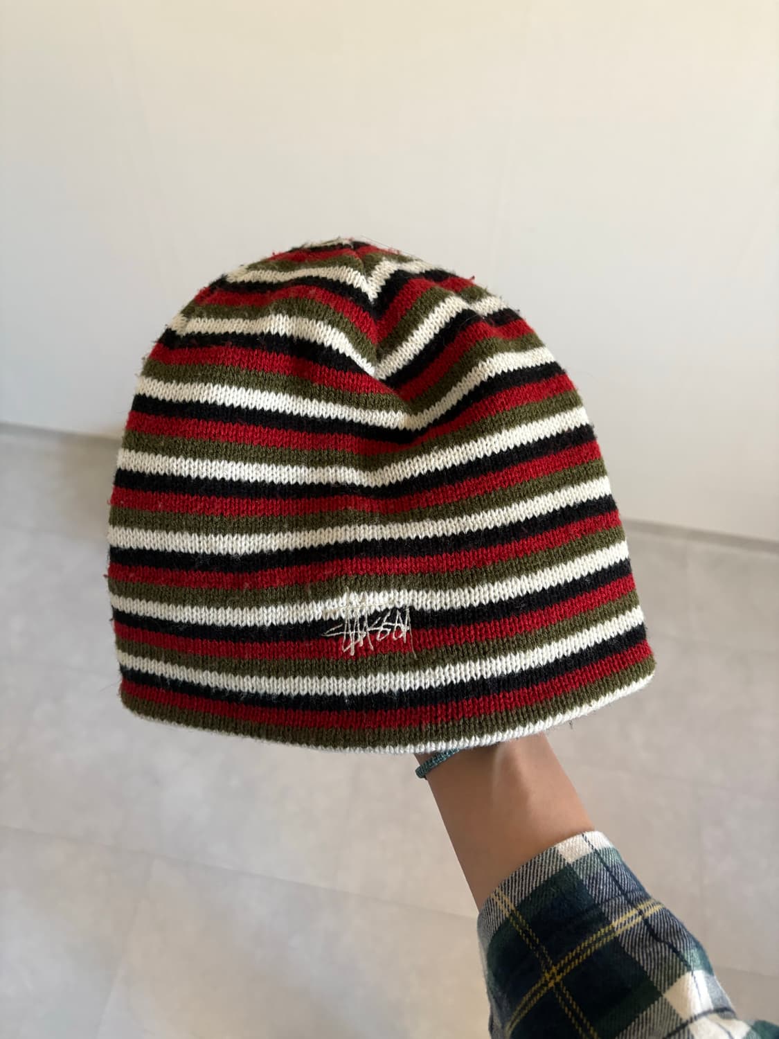 Made in usa 90s 스투시 비니 상품이미지1