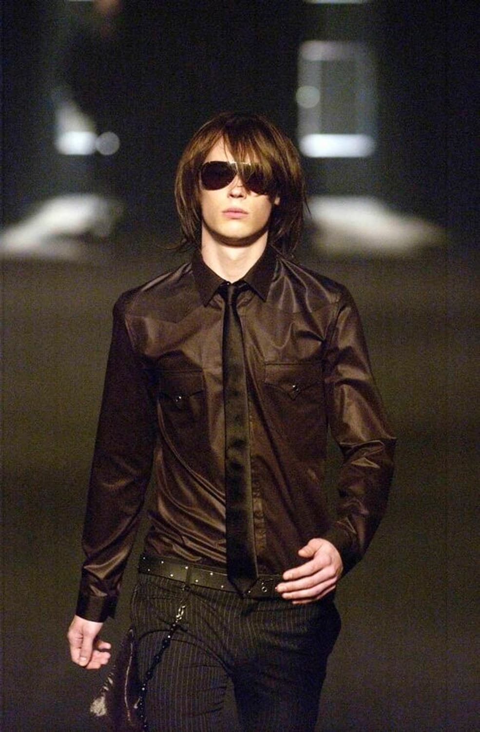 디올옴므 SS04 스트립 캠페인 블랙타이 선글라스 상품이미지7