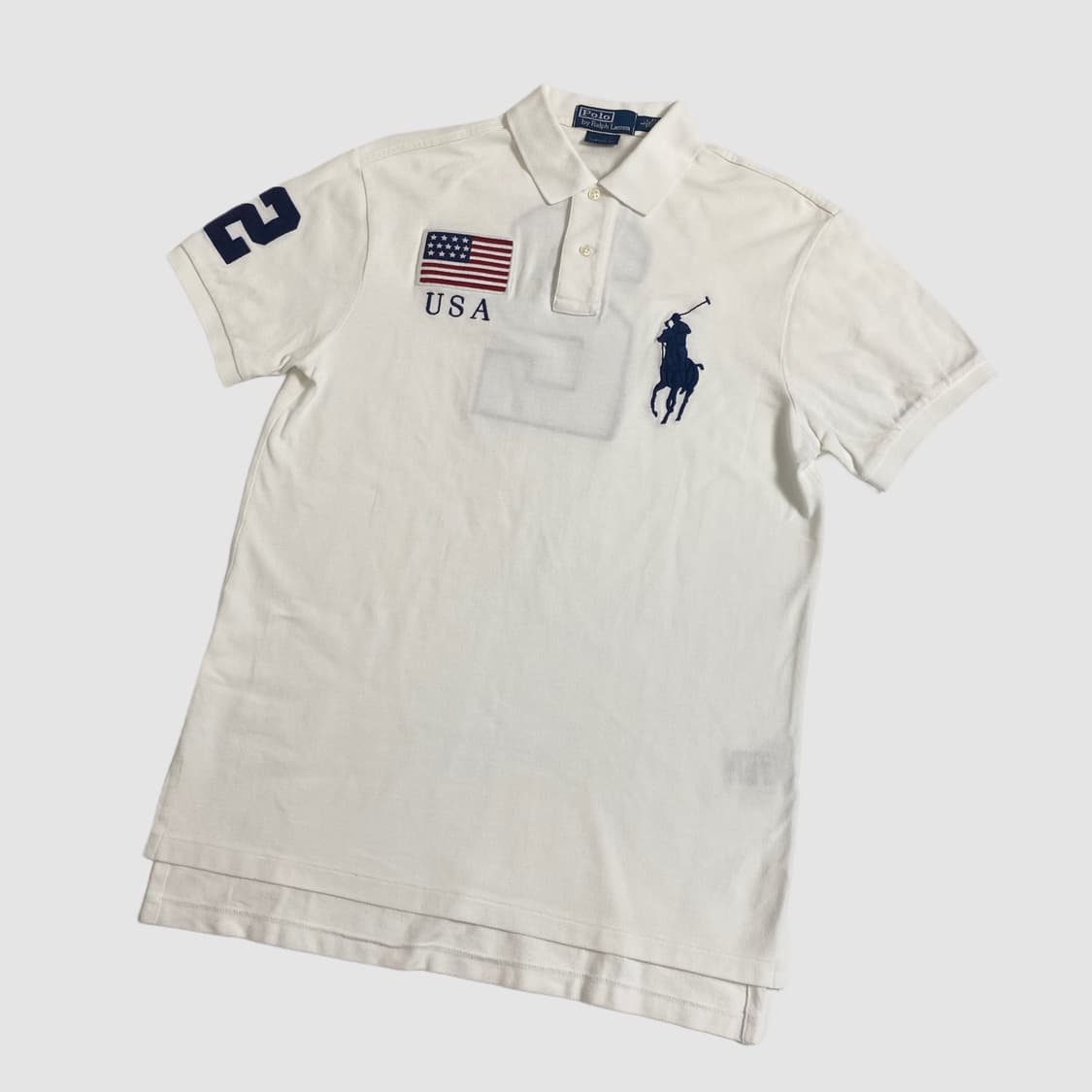 폴로 빅포니 usa 성조기 반팔카라티 상품이미지1