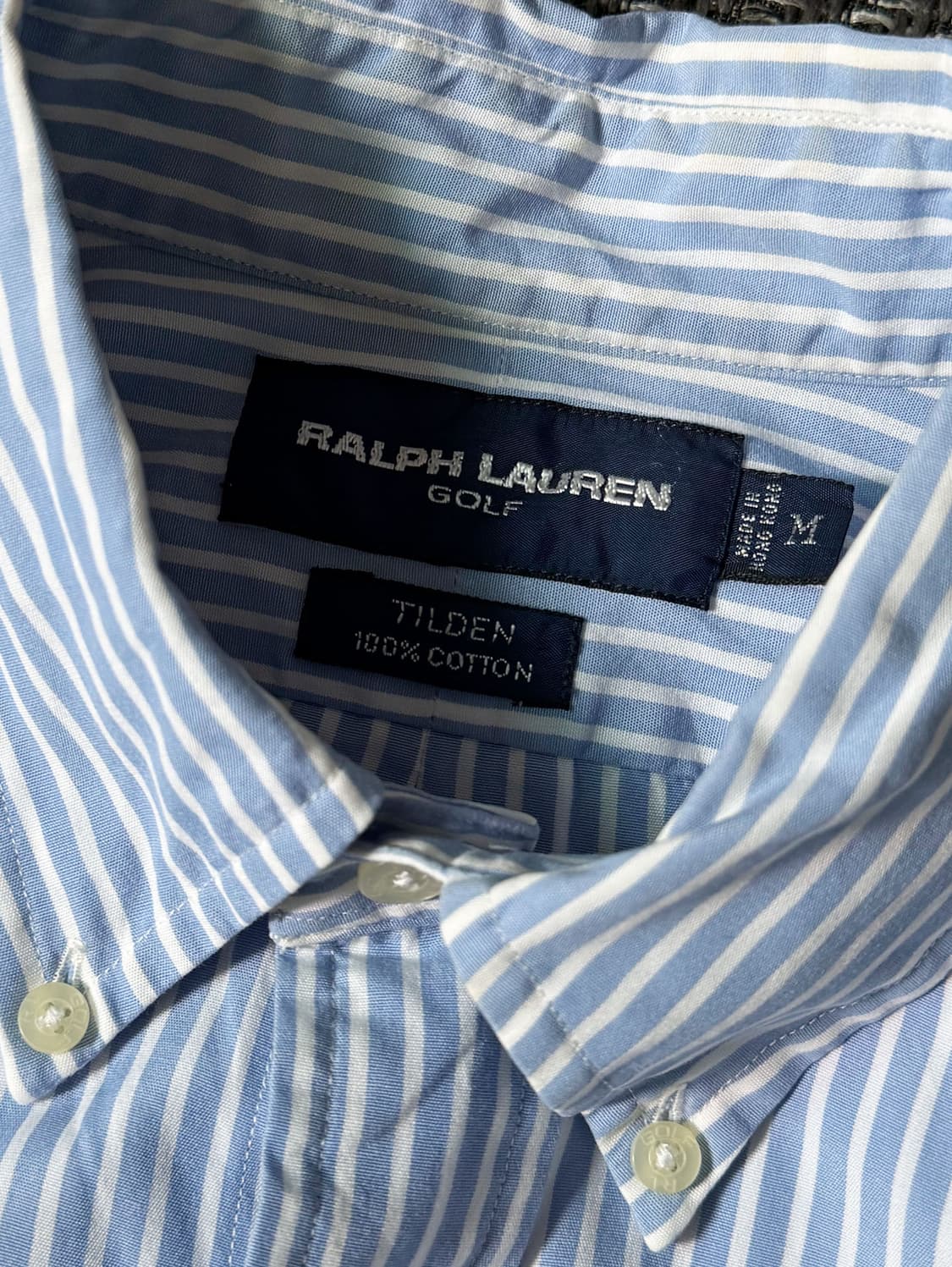 폴로 랄프로렌 TILDEN 스트라이프 셔츠 (105) 상품이미지3
