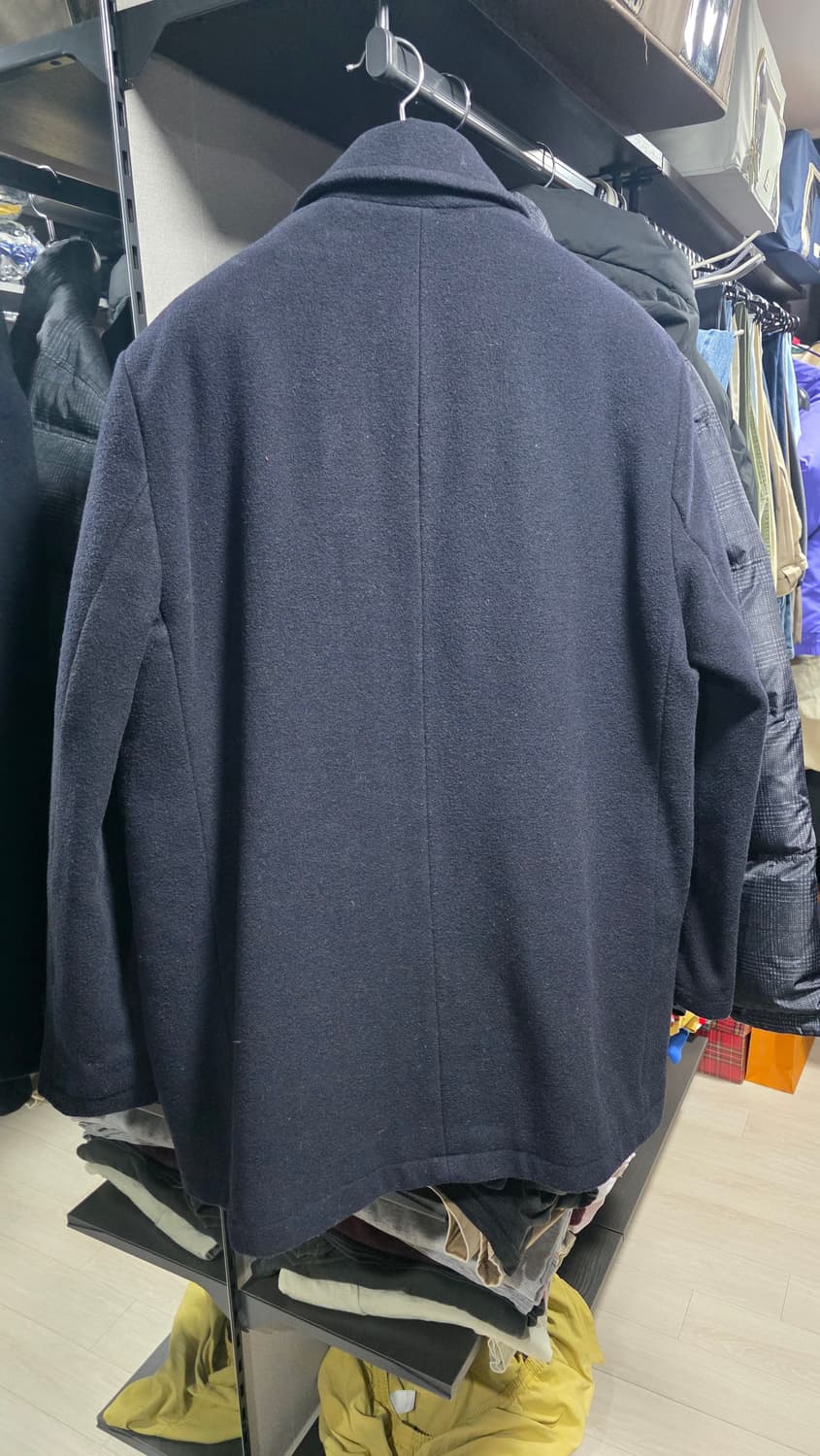 로렌 랄프 로렌 네이비 더블 코트(피코트) / 울50% 상품이미지2