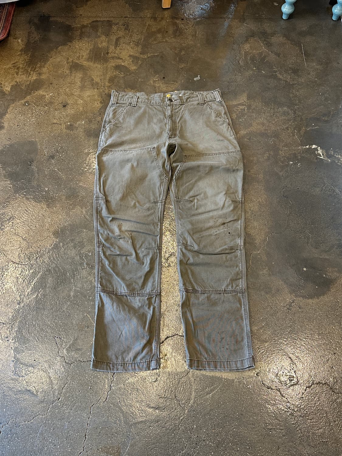 칼하트 릴렉스핏 더블니 워크팬츠 36x34 상품이미지1