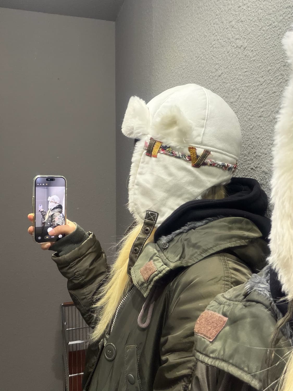 빈티지 화이트 트루퍼 상품이미지3