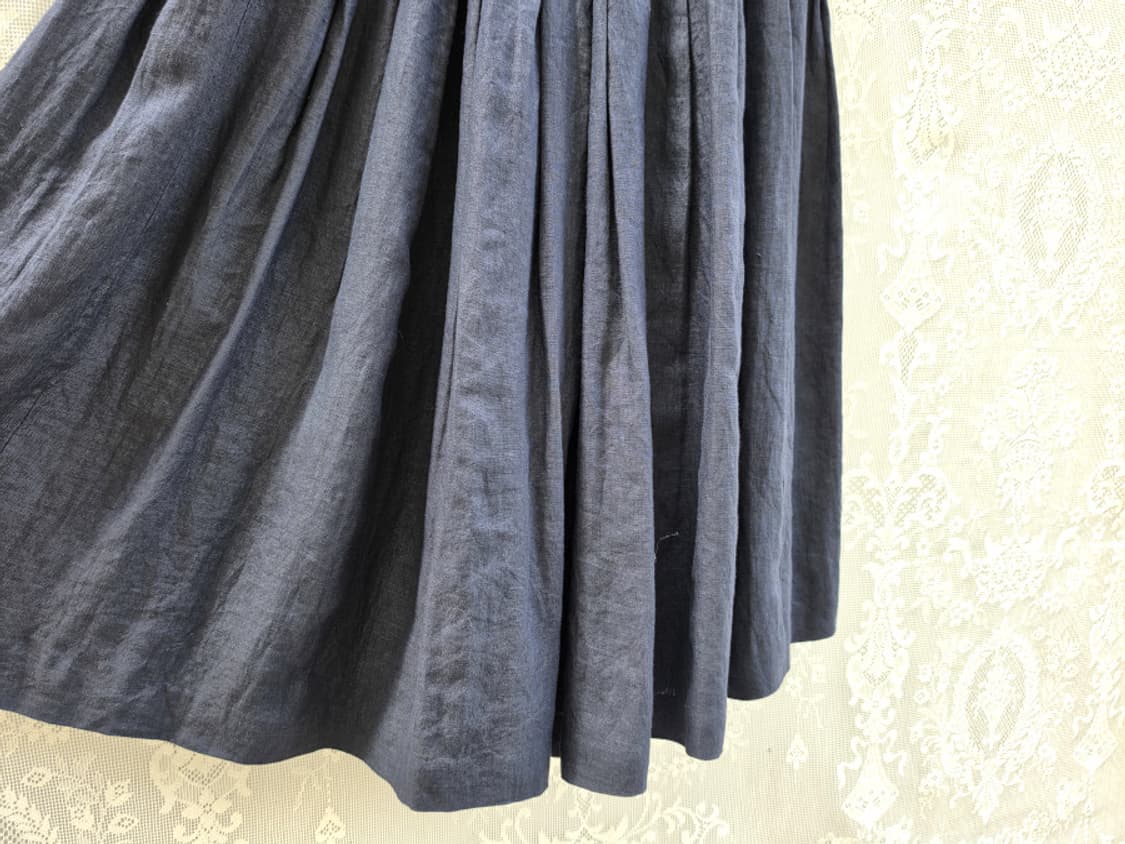 리넨 주름스커트 (made in italy) 상품이미지3