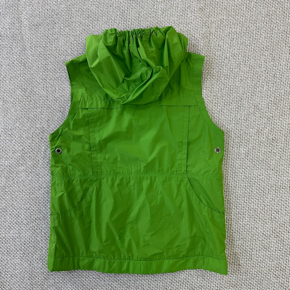 실측확인 엘르 스포츠 후드 조끼 0401D 상품이미지4