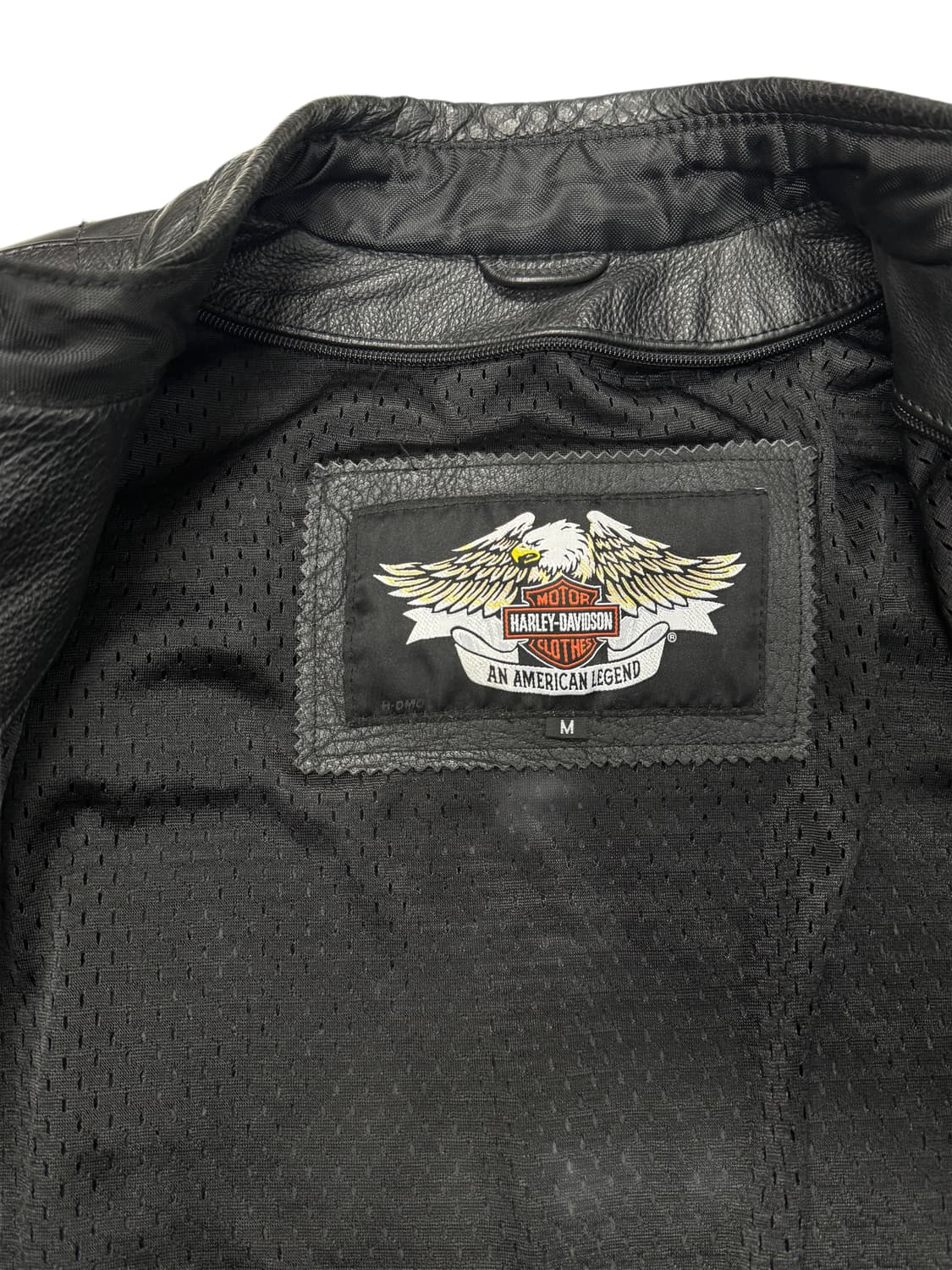 할리데이비슨 모터사이클 스컬 소가죽 레더자켓 상품이미지5