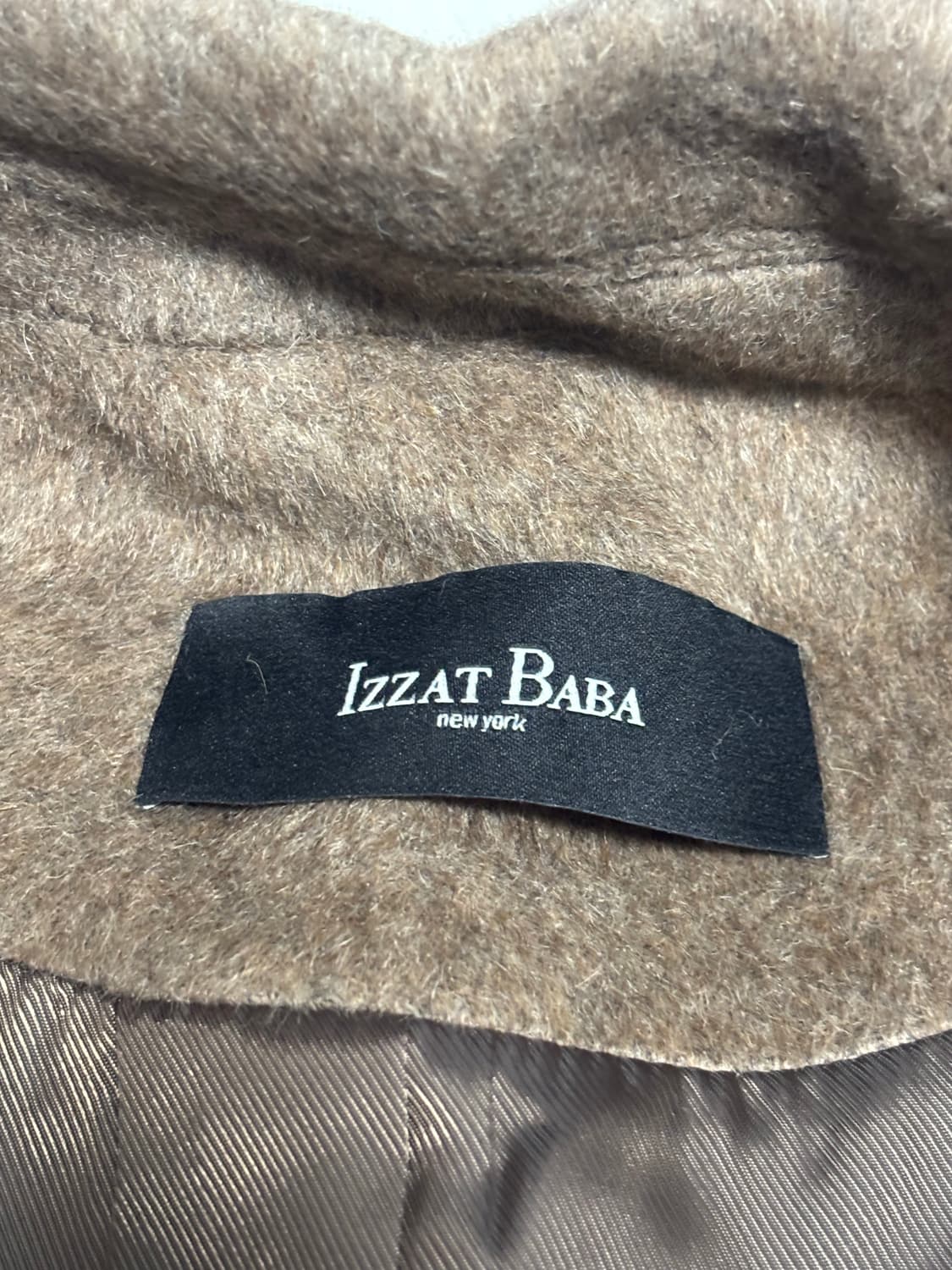 쿨거 무료배송!!)알파카 50울 30 아이잗바바 롱베스트 조끼 코트 자켓 상품이미지3