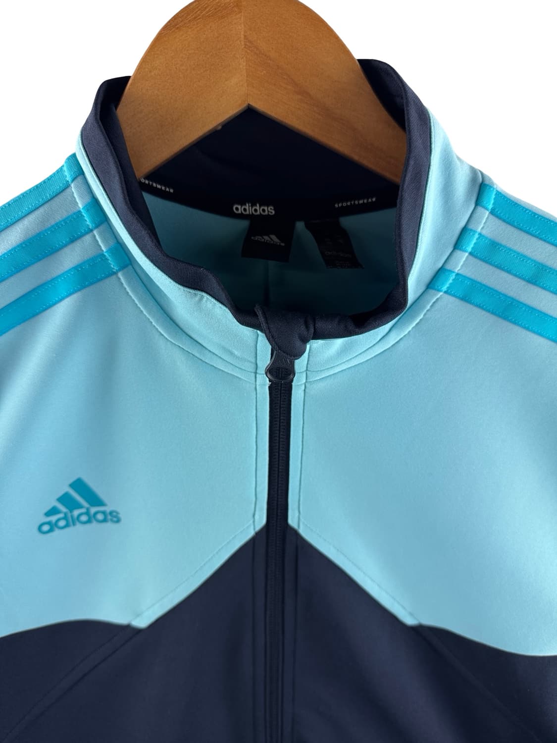 아디다스 네이비 하늘 트랙탑져지3054 상품이미지3