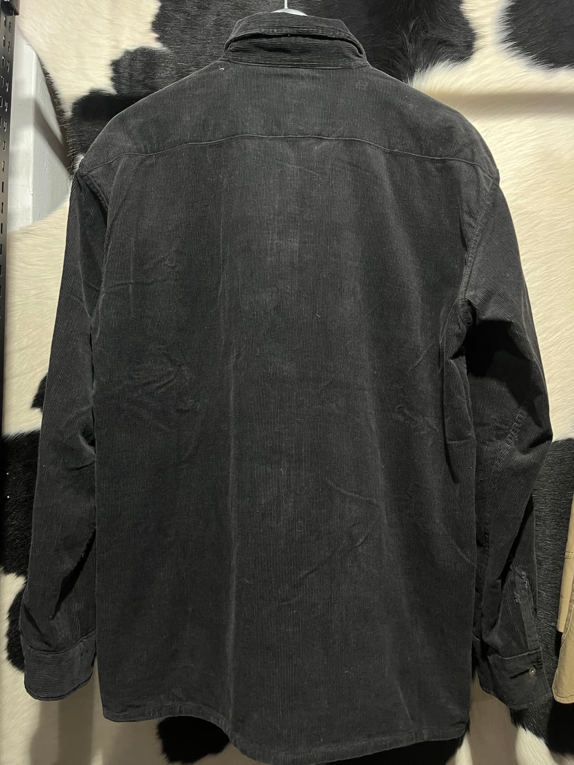 해골 코듀로이 리버시블 셔츠 상품이미지5