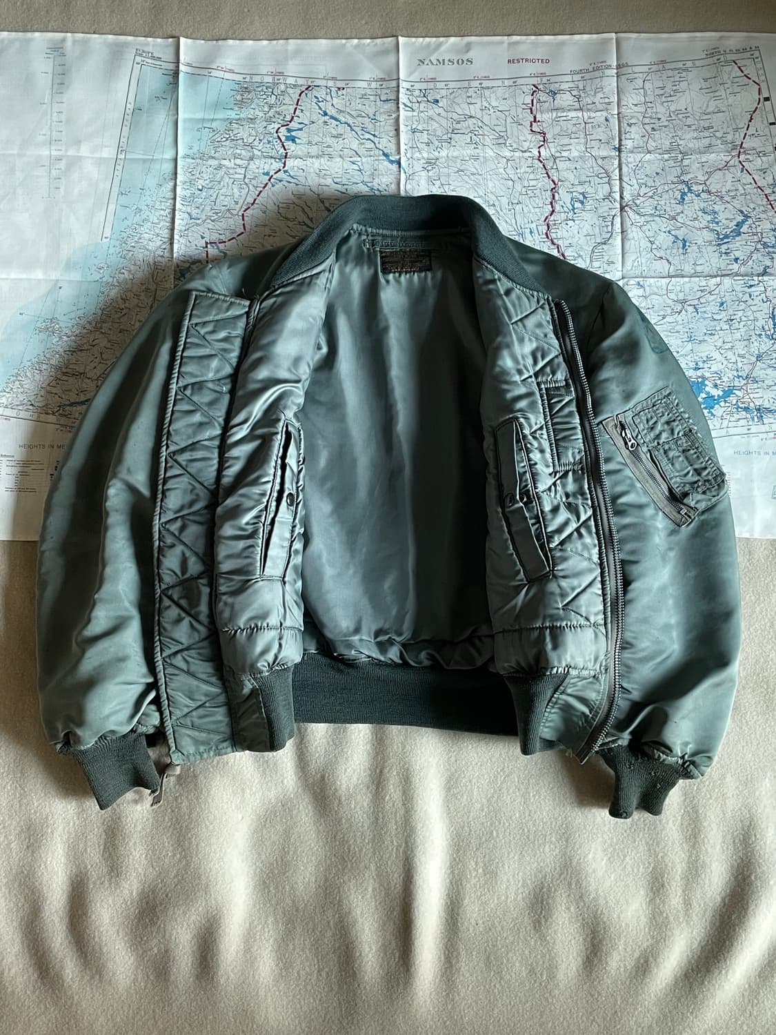 50s USAF B15d Flight Jacket modified 상품이미지3