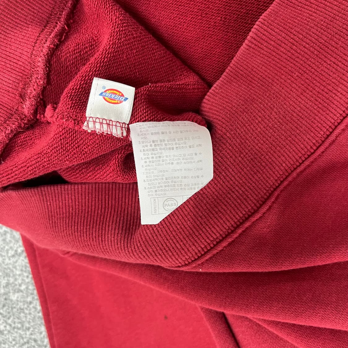 <디키즈 버건디 맨투맨> No.1379 상품이미지9