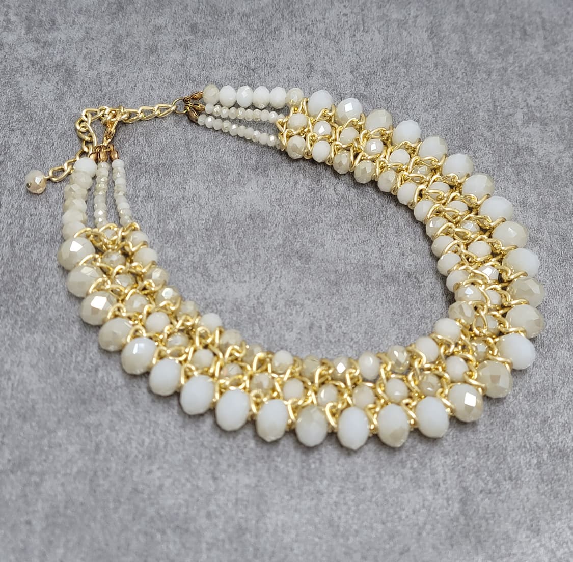 crystal bead necklace 상품이미지5