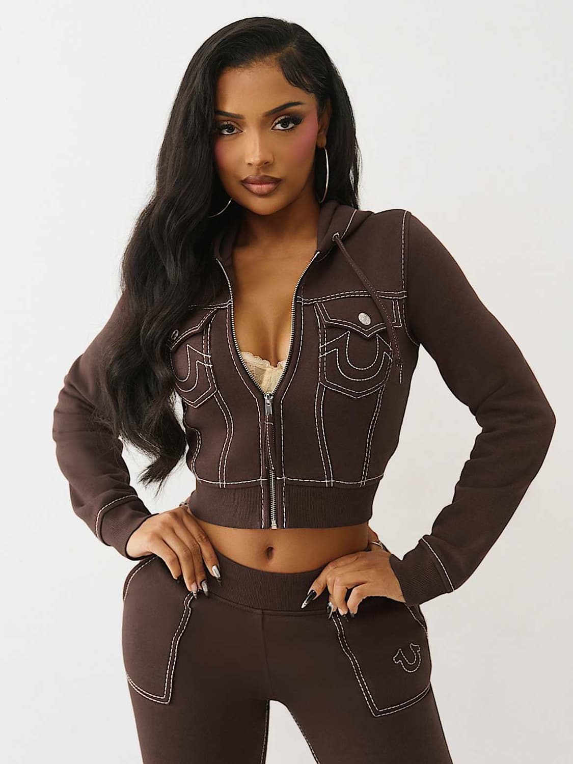 [새제품] 트루 릴리젼 빅티 스웻 셋업 상품이미지2