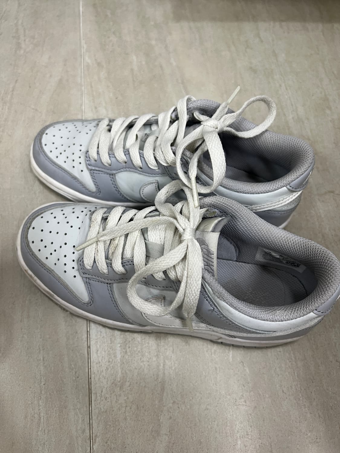 (GS) Nike Dunk Low Wolf Grey 225 상품이미지3