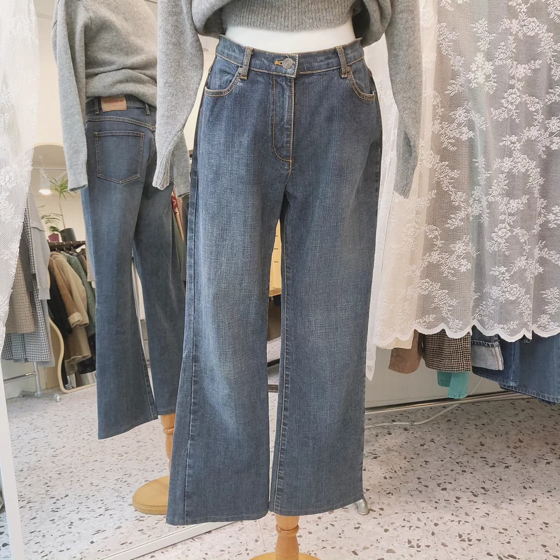 Mc Gregor 빈티지 부츠컷 데님팬츠 상품이미지7