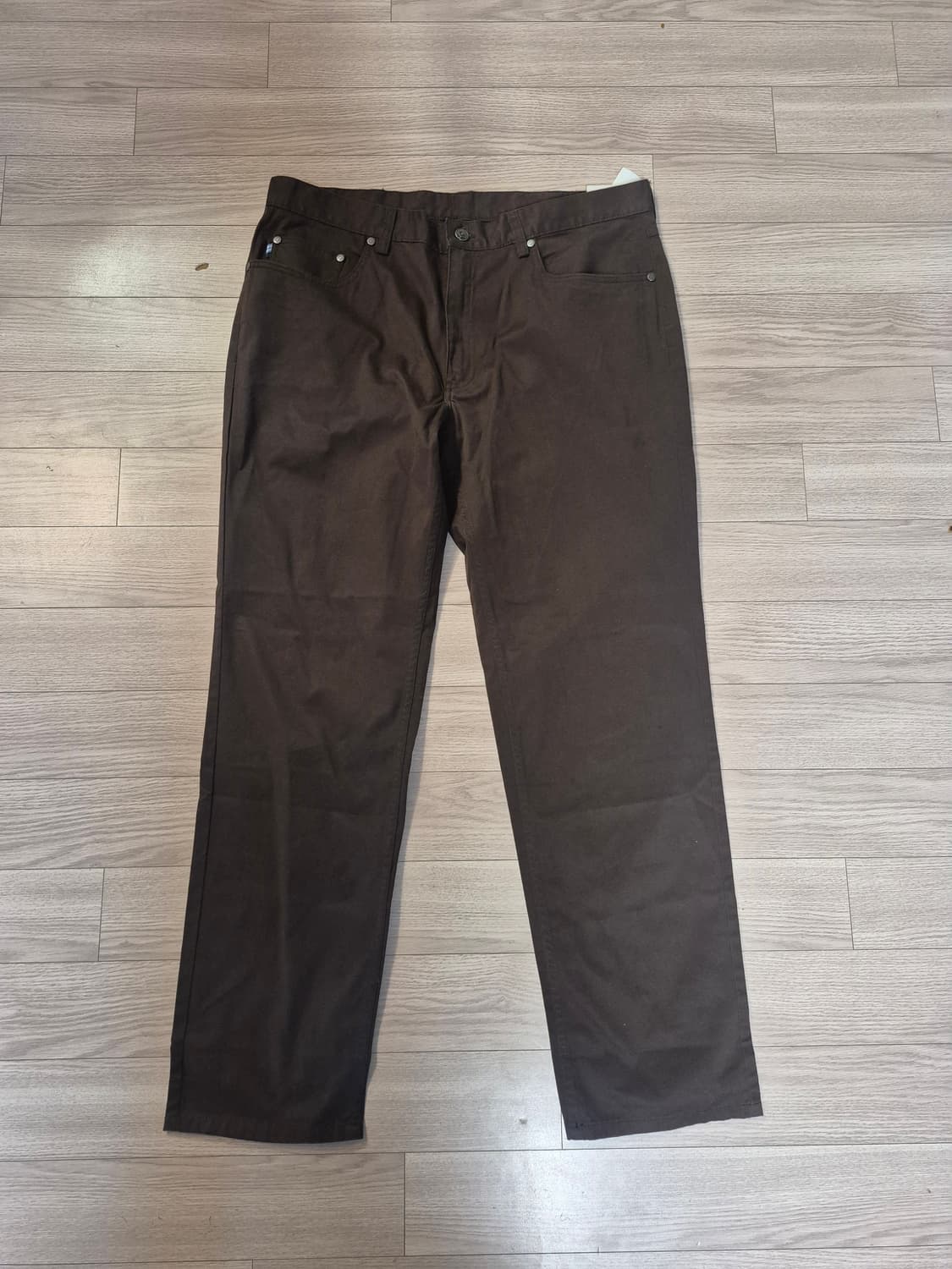 브룩스 브라더스 브라운 면팬츠 37~38(새상품) 상품이미지1