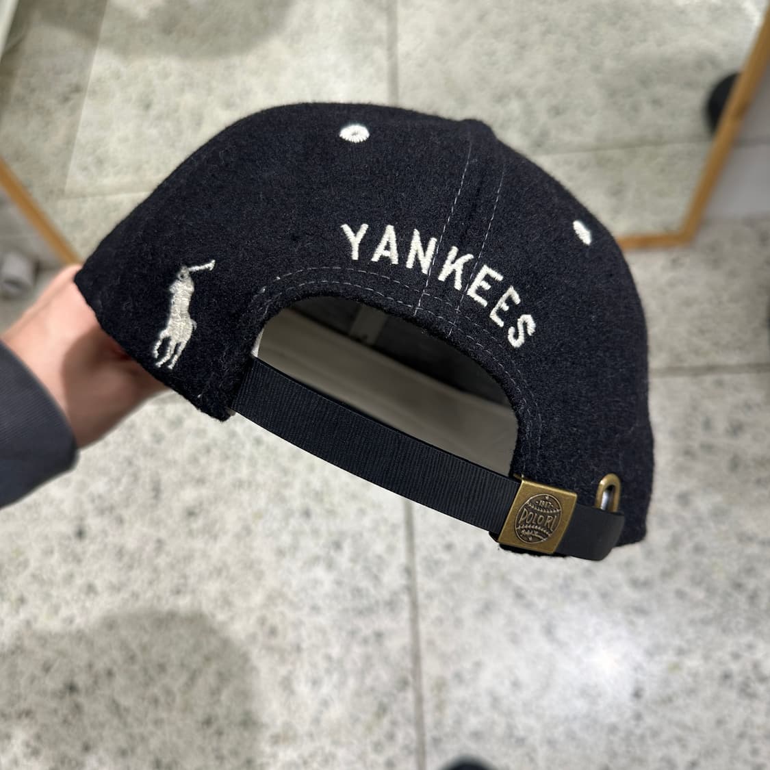 [Free] 랄프로렌 X 뉴에라 뉴욕 양키스 캡 스트랩백 블랙 상품이미지2