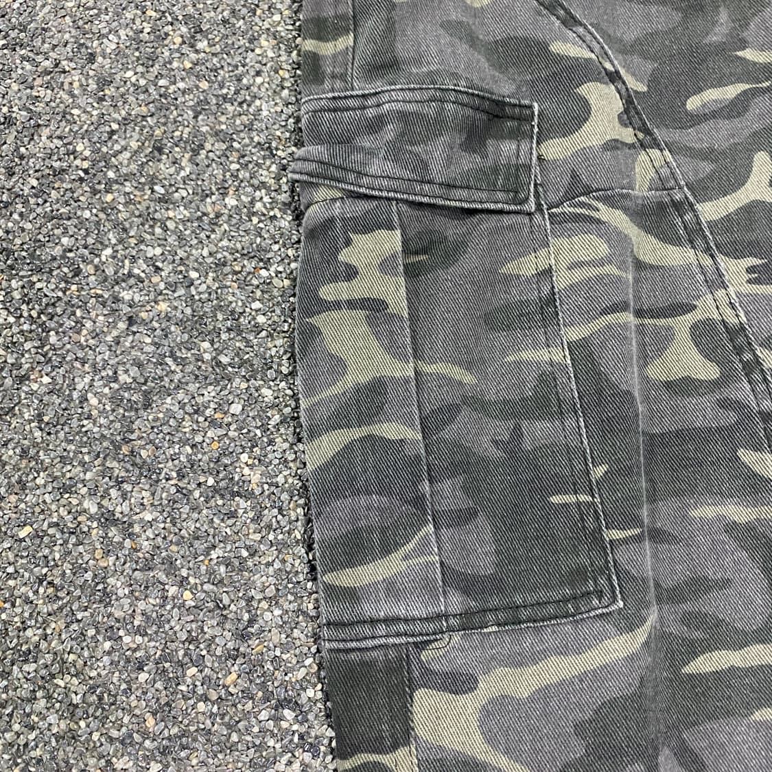 빈티지 밀리터리 와이드 카고 팬츠 B3768 상품이미지4