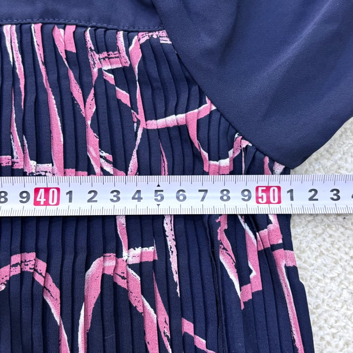 95(구77) 오아로 플리츠 블라우스 0416E 상품이미지6