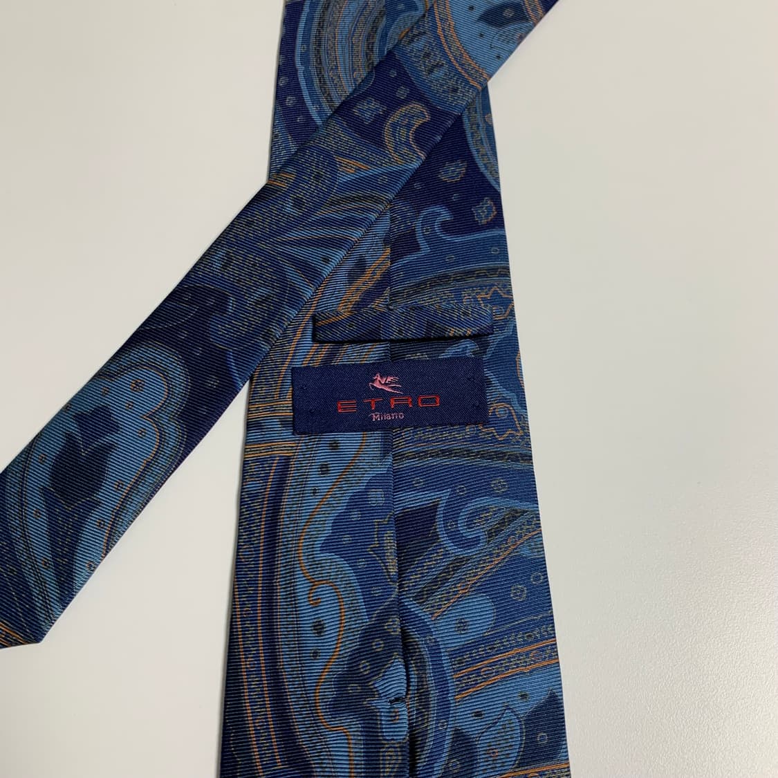 에트로(ETRO) 페이즐리 넥타이 명품 최상급 A+등급 클래식 정장룩 상품이미지5